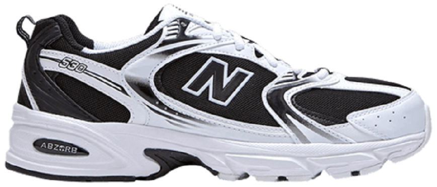 New Balance 530v2 Retro Black White